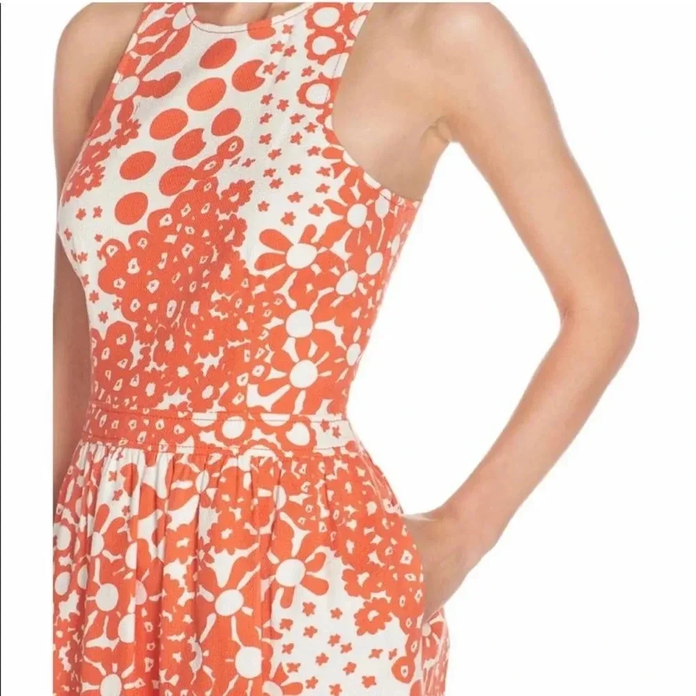 Trina Turk Lenia Print Fit & Flare Dress size 0